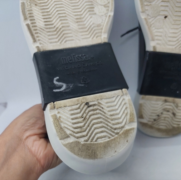 Melissa Vitorino Campos Grunge Lace Up Platform Oxford Shoes Women's Size 8 - Picture 16 of 16